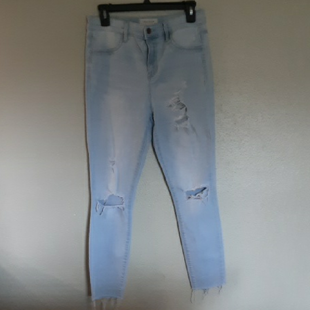 PacSun Light Blue Ripped Skinny Jeans